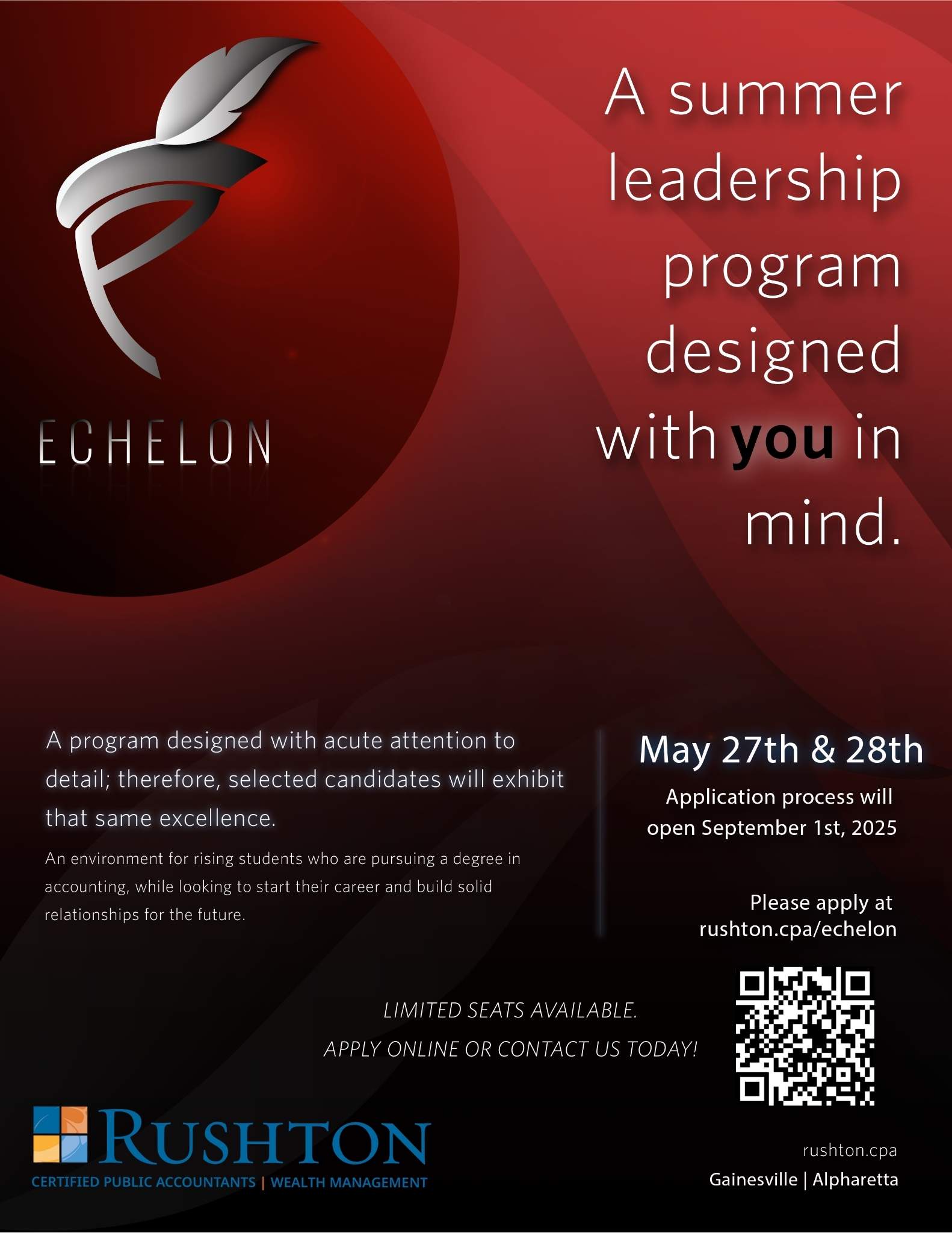  Echelon 2026 Flyer